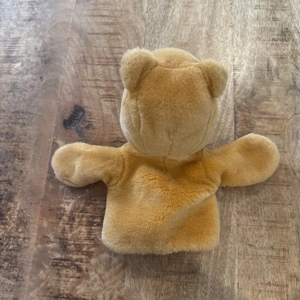 Vintage Walt Disney Winnie The Pooh Hand Puppet Stuffed Plush Baby Toy 10”